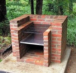 Как построить печь барбекю на даче