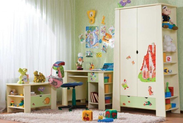 Модульная мебель для детской комнаты 