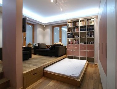 Как сделать подиум в квартире