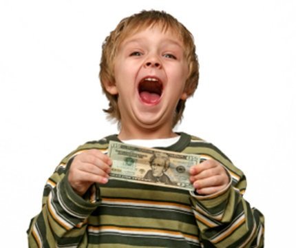 Дети и деньги - сколько денег давать ребенку 