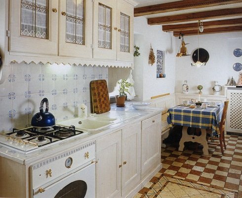 Кухня в прованском стиле фото