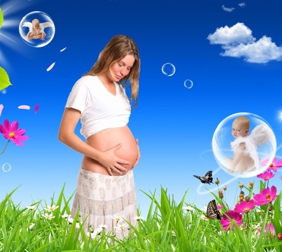 Красивая беременность - счастливое ожидание