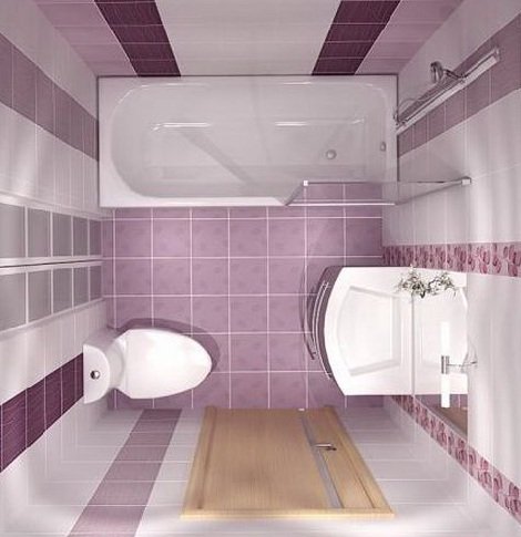 Маленькая ванная комната 