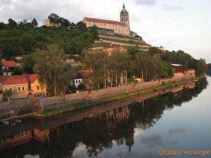 Город Мельник в Чехии