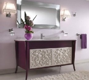 Уникальная итальянская мебель для ванной комнаты 