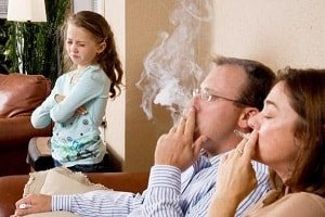 Курящие родители 