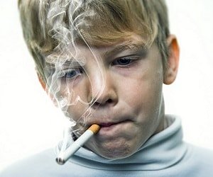 Ребенок курит – безобразие! 