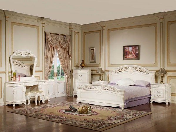 Белая спальня фото 2 