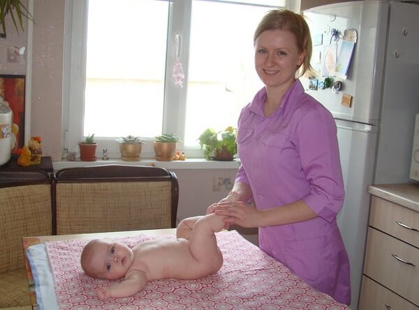 Массаж при гипертонусе у ребенка новорожденного 