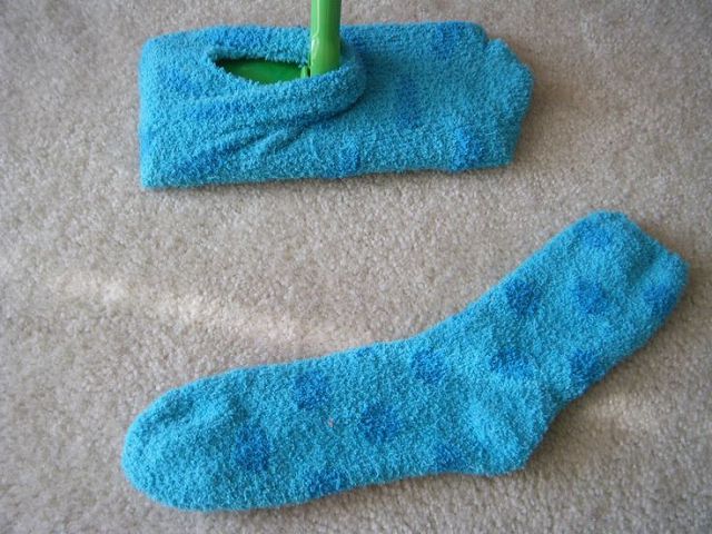 Один носок в хозяйстве или вторая жизнь "одинокого" носка. 