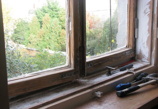 Как правильно ремонтировать старые деревянные окна. 