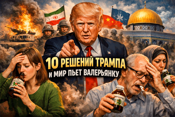 10 самых спорных решений Трампа во внешней политике – где Америка пошла ва-банк, а мир схватился за валерьянку 😏