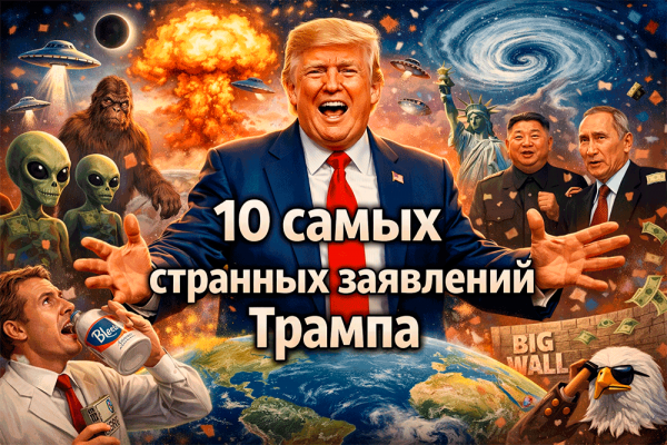 10 самых странных заявлений Трампа