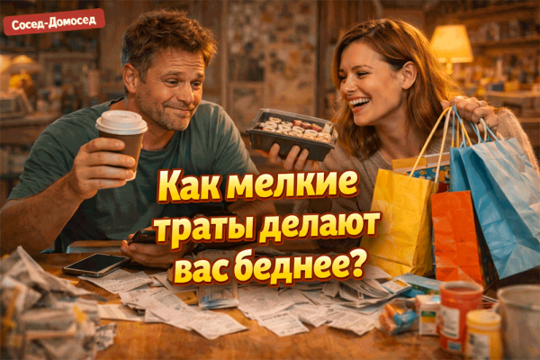 Как мелкие траты мешают стать богаче, даже если доход нормальный Как мелкие траты мешают стать богаче, даже если доход нормальный