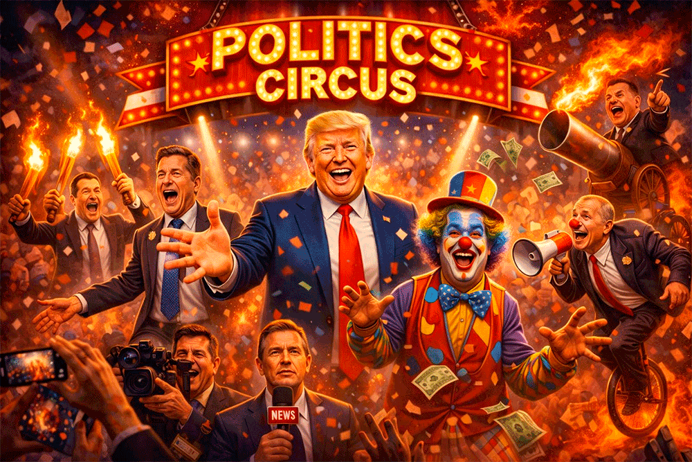 Как политика превратилась в цирк