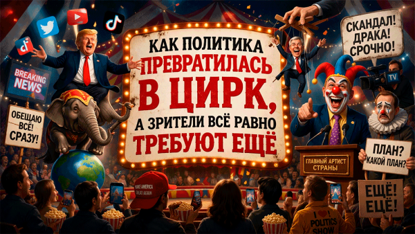 Как политика превратилась в цирк