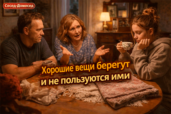 Хорошие вещи берегут и не пользуются ими – почему