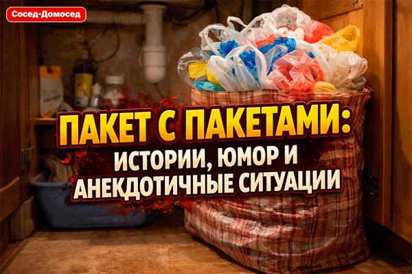 Пакет с пакетами – семейная реликвия, склад века и главный герой кухни. Истории, юмор и анекдотичные ситуации, в которых узнает себя каждый 😄 Пакет с пакетами – семейная реликвия, склад века и главный герой кухни. Истории, юмор и анекдотичные ситуации, в которых узнает себя каждый 😄