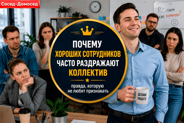 Почему хорошие сотрудники часто раздражают коллектив