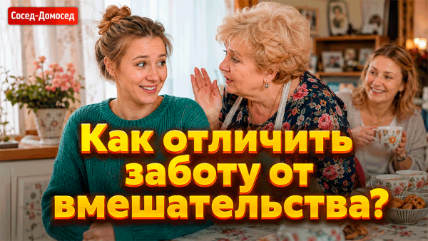 «Я же из заботы» – как отличить любовь и участие от наглого вторжения в вашу личную жизнь 😅